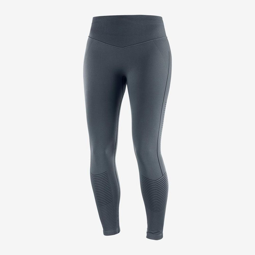 SALOMON ELEVATE MOVE'ON Philippines - Women's Tights - Black | 489251-SPB